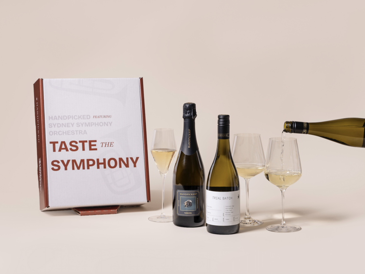 âTaste the Symphonyâ with this music-inspired wine set thatâs perfect for a special Chrissy present âTaste the Symphonyâ with this music-inspired wine set thatâs perfect for a special Chrissy present