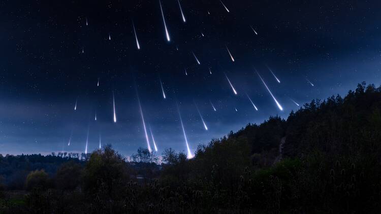 Meteor shower Meteor shower