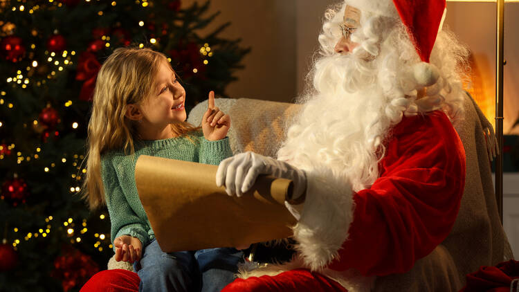 Where to see Santa Claus in Durban