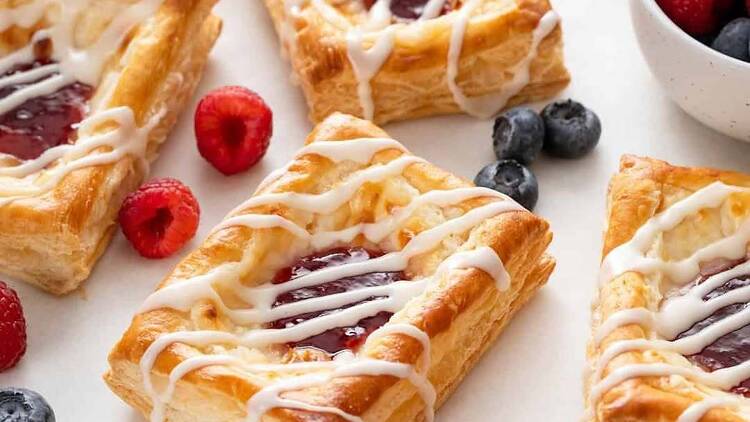 The Pastry Playhouse dessert pie with berries