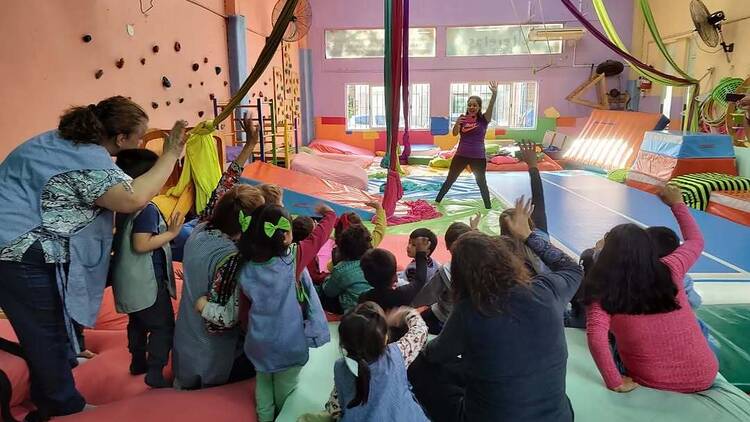 Clases de circo desde bebés Clases de circo desde bebés
