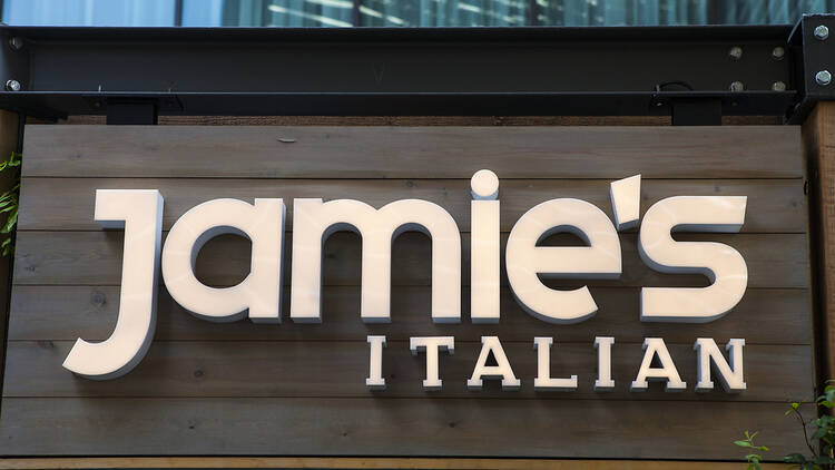 Jamie’s Italian restaurant in London Jamie’s Italian restaurant in London, 2015