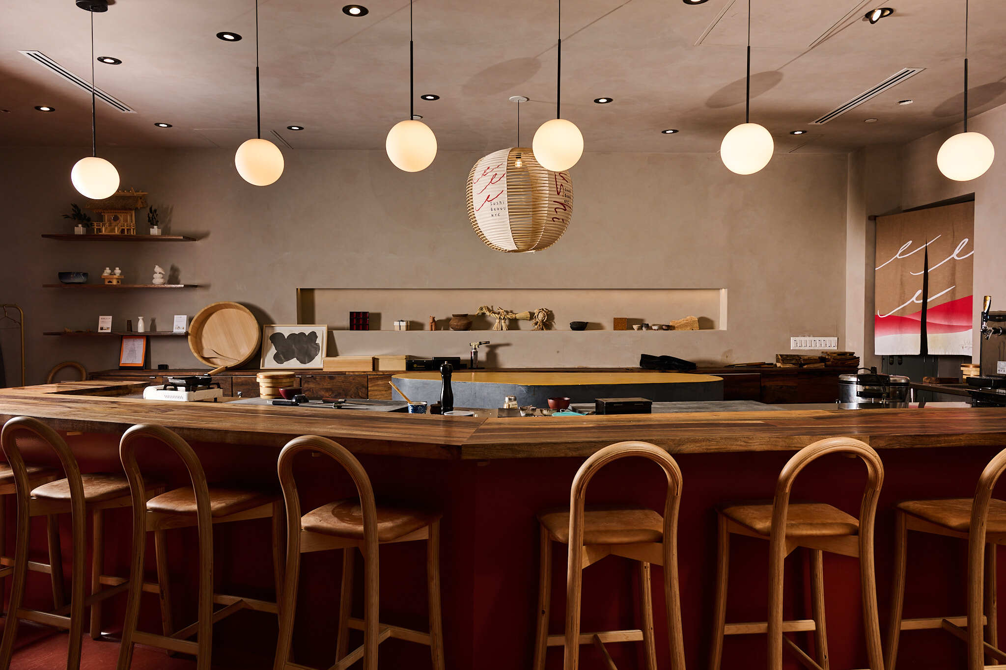 A new omakase counter just opened inside the Empire State Building