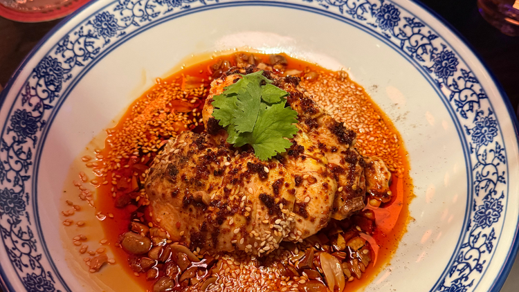 Grandfathers The chicken dish at Grandfathers