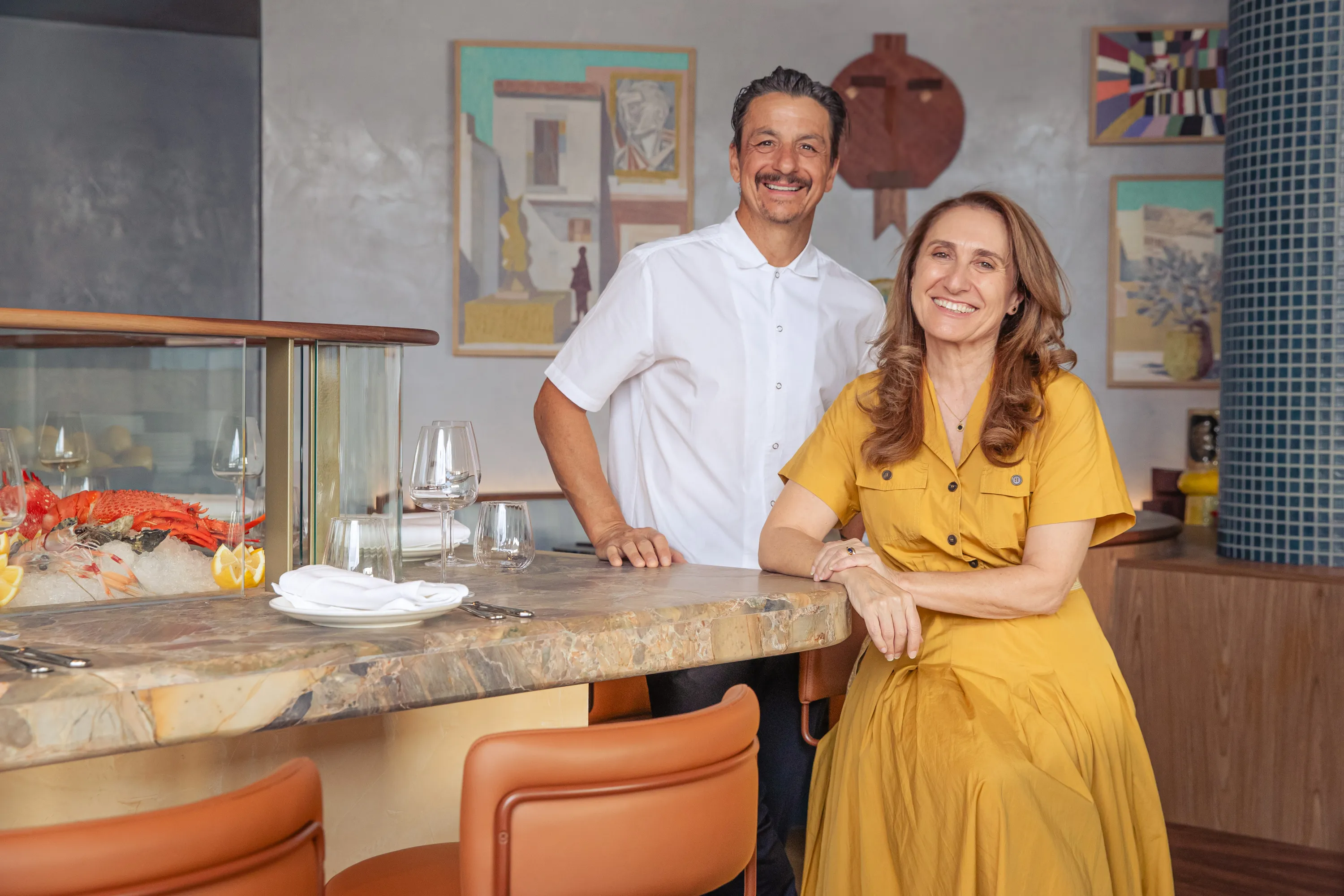 Giovanni Pilu and Marilyn Annecchini