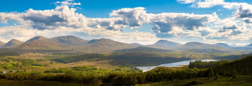 Glengarry viewpoint, Scottish Highlands