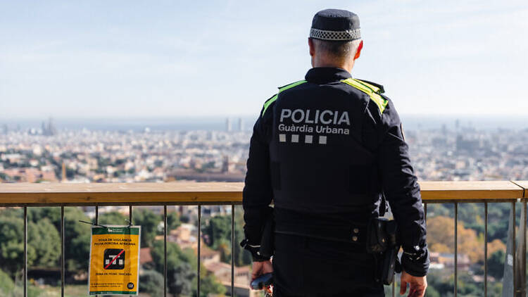 Policia a Collserola