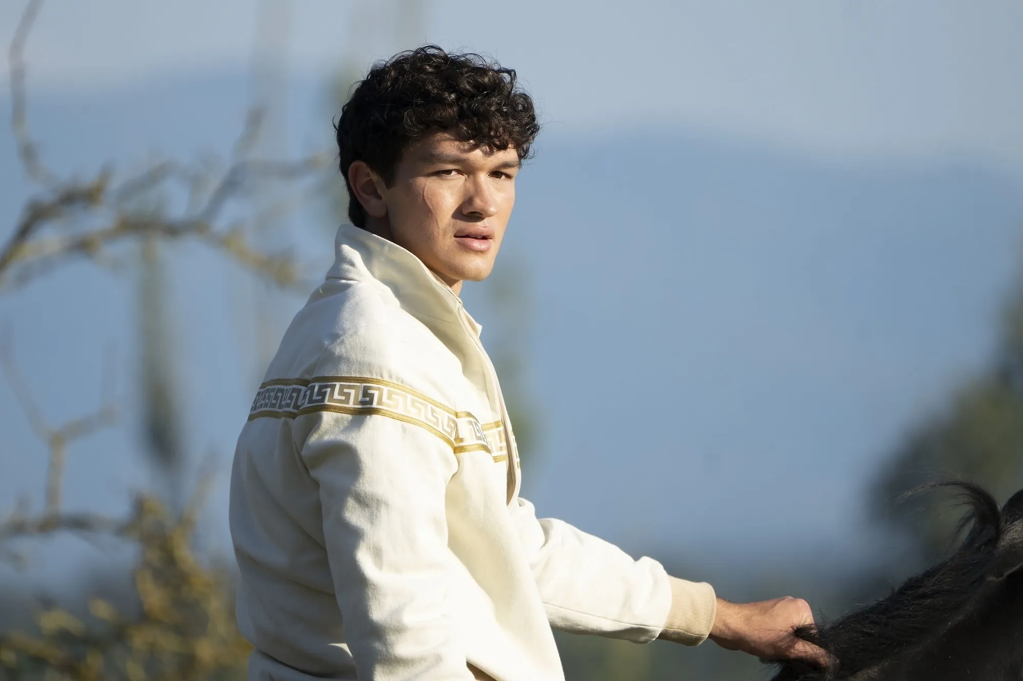 Charlie Bushnell plays Luke Castellan in Percy Jackson and the Olympians