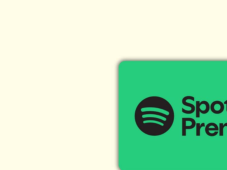 Cartão com um mês de Spotify premium Cartão com um mês de Spotify premium