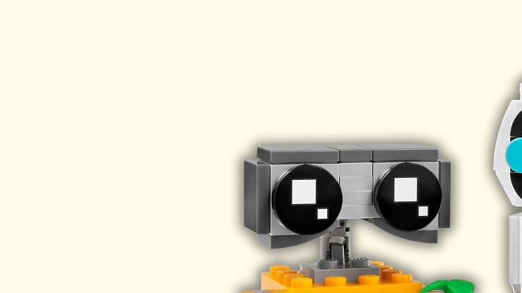 Figuras Lego Eve e Wall-E Figuras Lego Eve e Wall-E