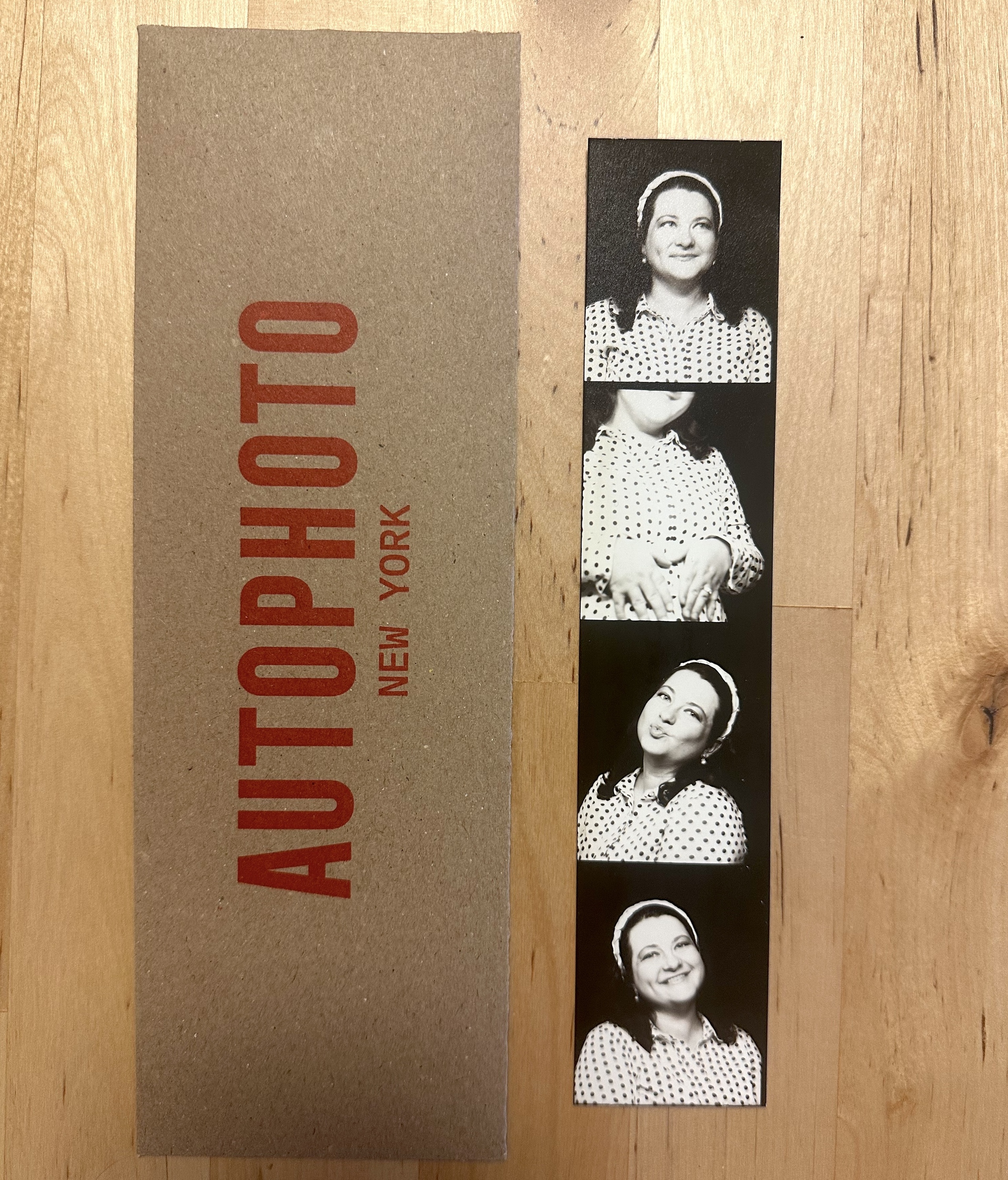 A black-and-white photo filmstrip of the author of this story.