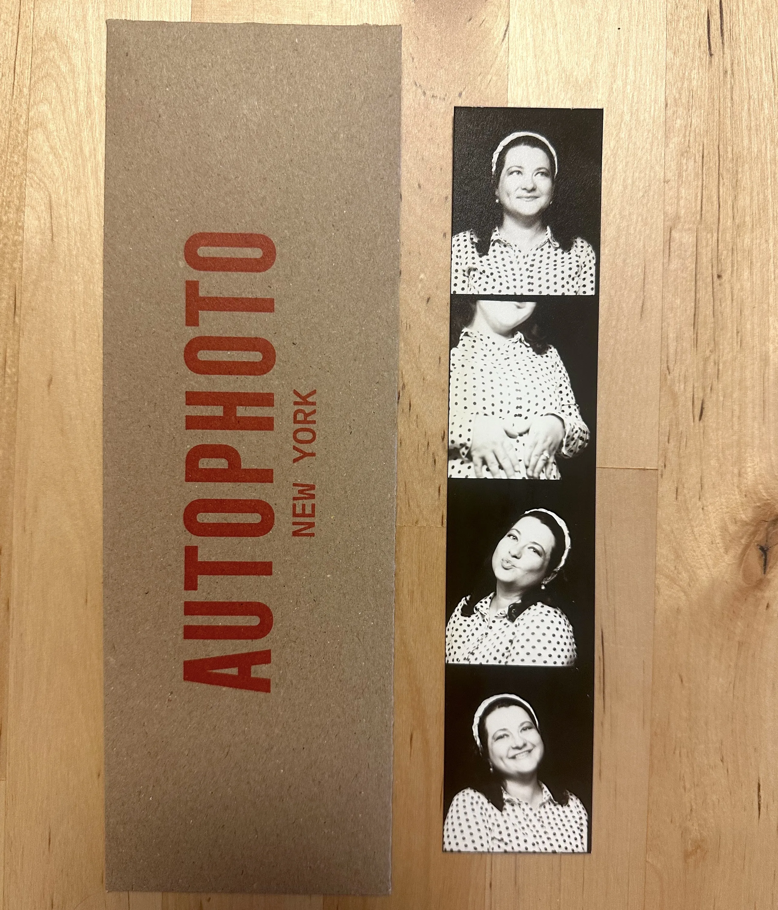 A black-and-white photo filmstrip of the author of this story.