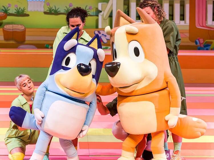 Bluey protagoniza este nuevo espectáculo en Madrid con marionetas, música en directo y una nueva historia