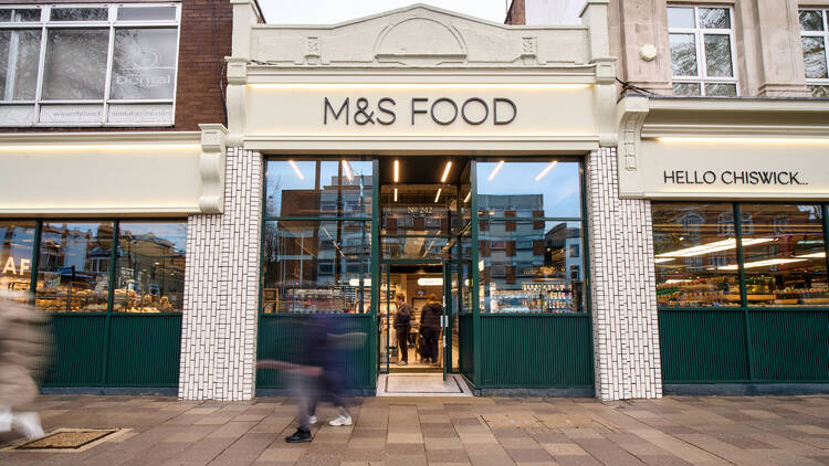 The exterior of the new Chiswick M&S store The exterior of the new Chiswick M&S store
