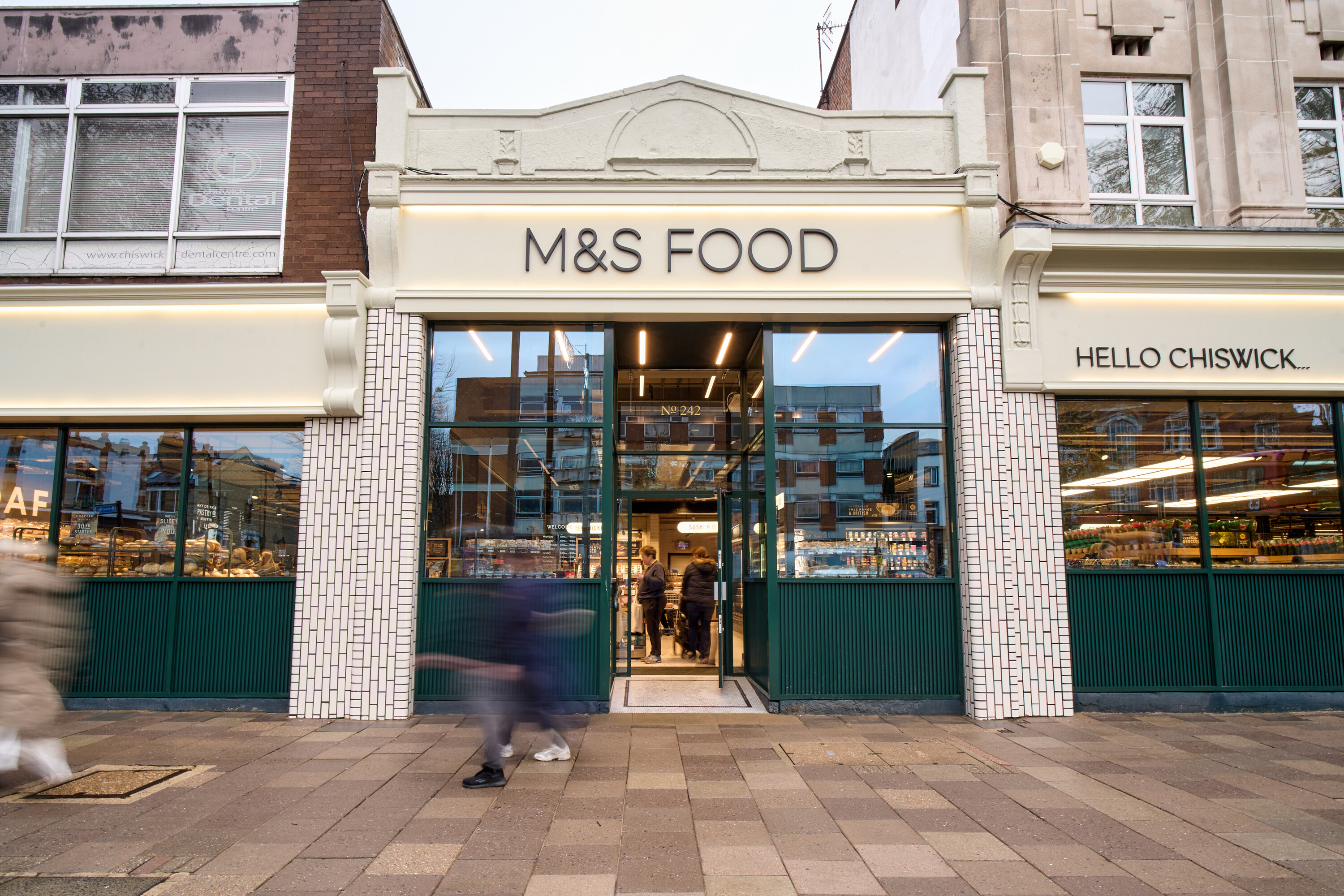 A huge new M&S store in west London has opened this week
