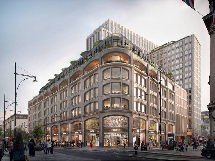 The legendary 1960s West End building that is being transformed into a vast shopping centre The legendary 1960s West End building that is being transformed into a vast shopping centre