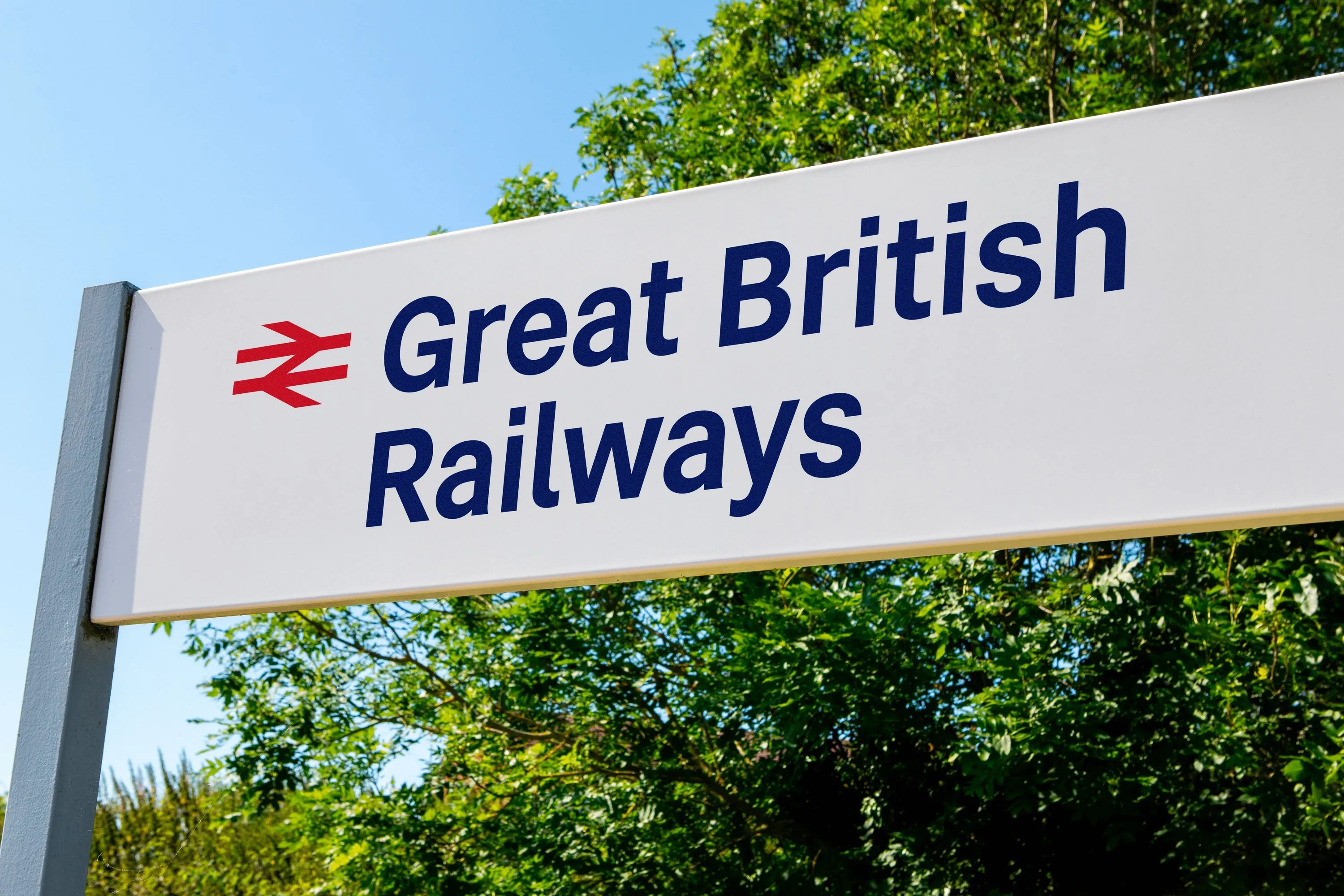 The new Great British Railways logo
