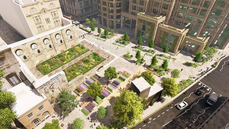 St Paul’s Cathedral is getting the biggest public space in the City of London St Paul’s Cathedral is getting the biggest public space in the City of London