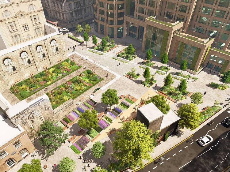 St Paul’s Cathedral is getting the biggest public space in the City of London St Paul’s Cathedral is getting the biggest public space in the City of London