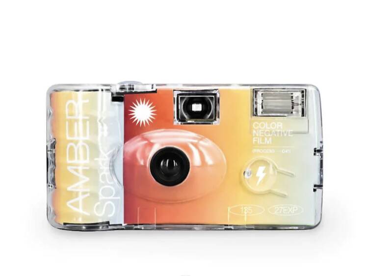2025聖誕禮物推介：Reto Amber Spark 35 一次性菲林相機（$180）