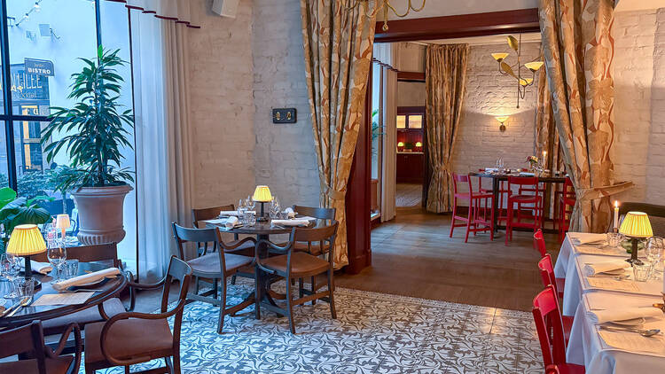 Brasserie Lionne ravintolan sisätilaa Brasserie Lionne ravintolan sisätilaa