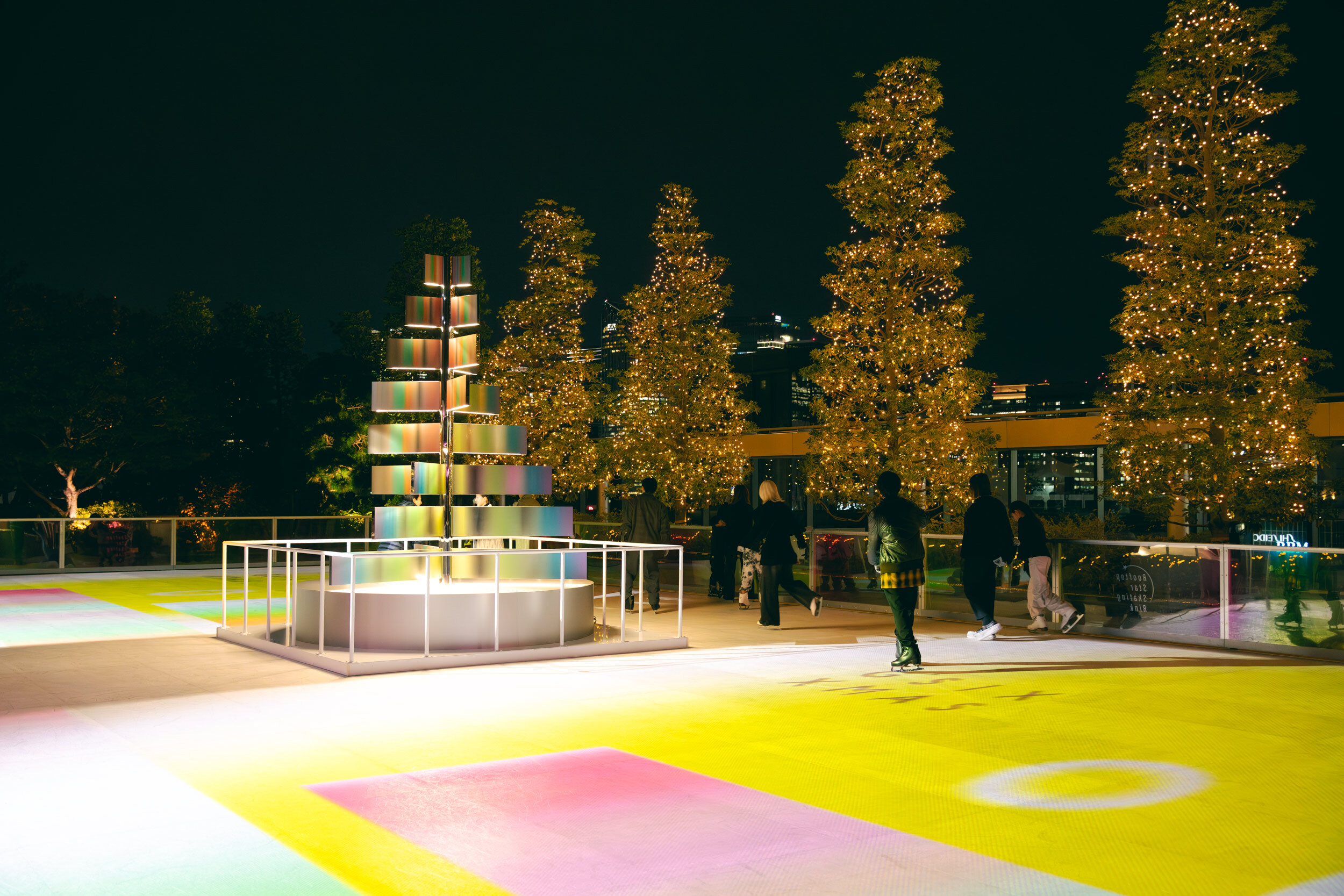 Rooftop Star Skating Rink