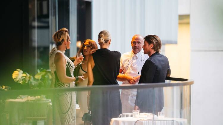 Elevated cocktails and views at The International Elevated cocktails and views at The International