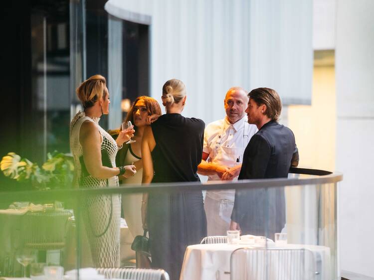 Elevated cocktails and views at The International Elevated cocktails and views at The International