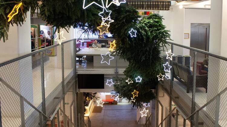 Christmas Treenado at Mother ad agency Christmas Treenado at Mother ad agency