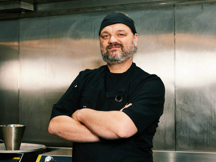 Gustavo Vandsbergs, head chef at The Salad Kitchen