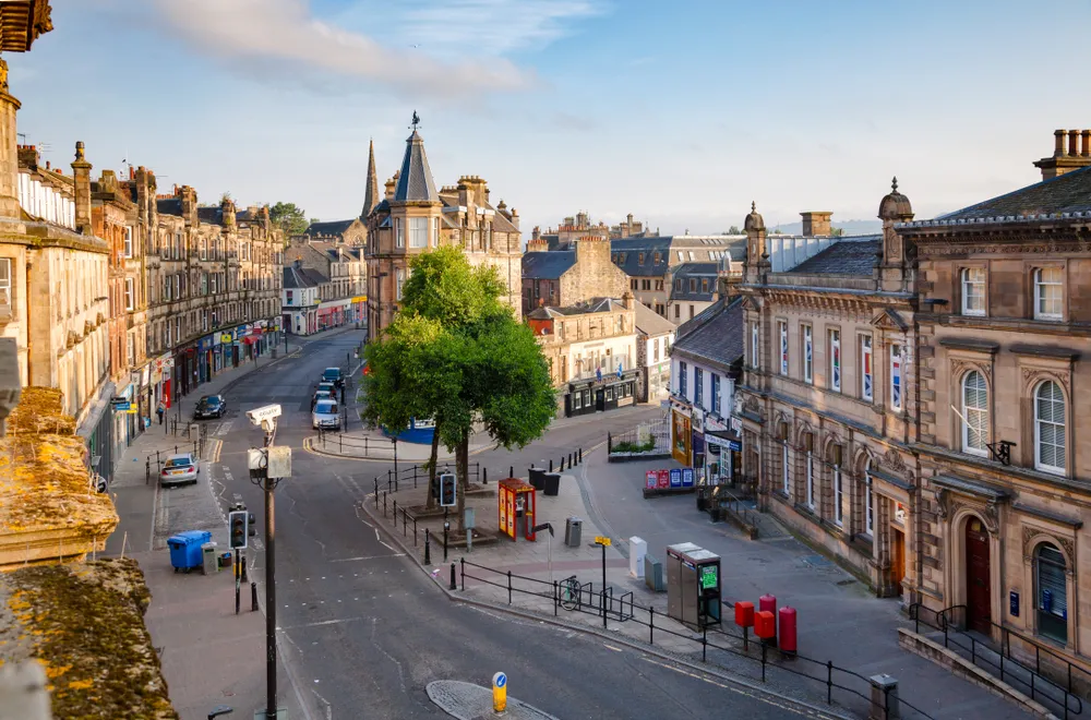 A picture of Stirling, the happiest place in Scotland