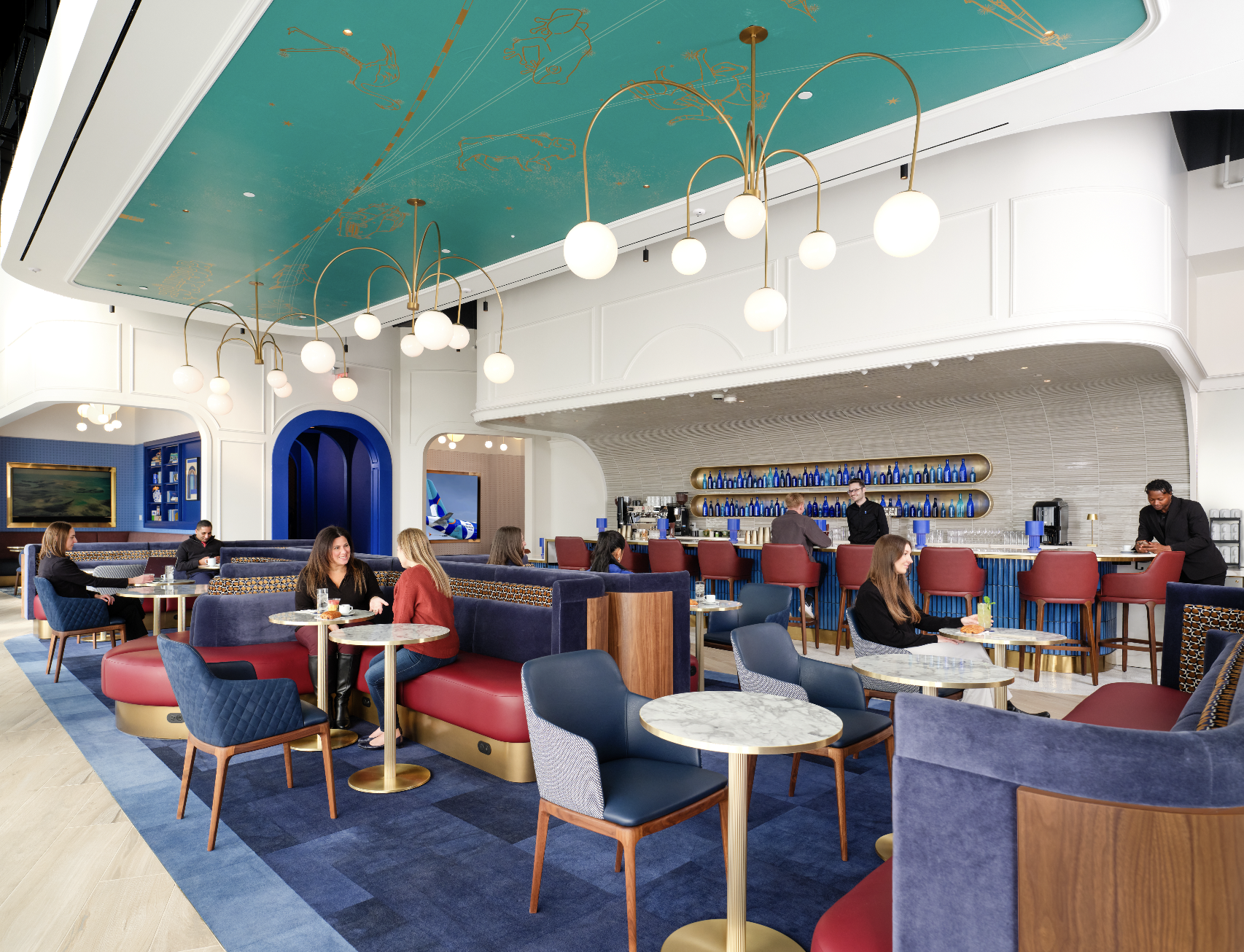 See inside JetBlue's first airport lounge ever, set to open in JFK later this month