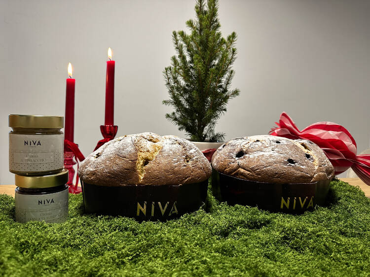 A Nivà deseja um Natal muito italiano, com panetones de chocolate ou recheio de pistácio