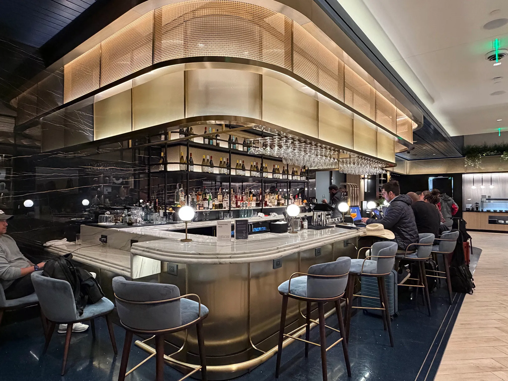 Chase Sapphire Lounge by the Club at Harry Reid International Ai