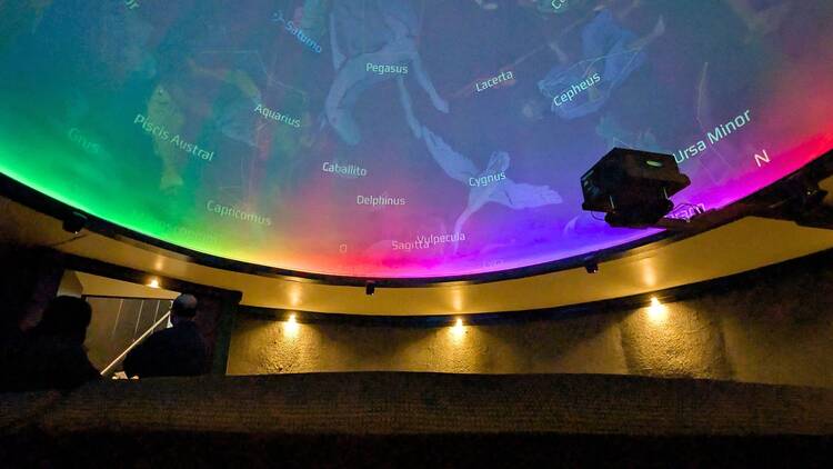 Constelaciones en Planetario Universum