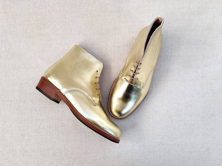 Botas em pele da Coração Alecrim