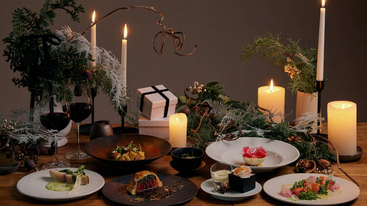 Indulge in a decadent Christmas dinner