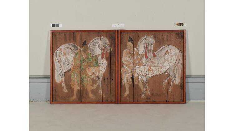 博物館に初もうで