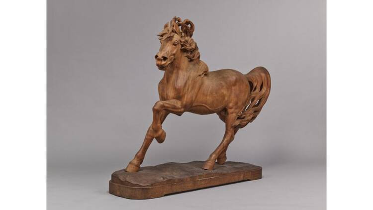 博物館に初もうで