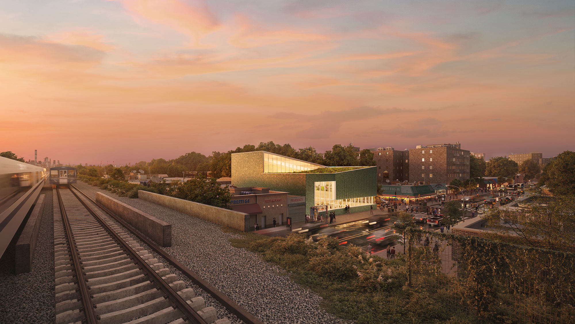 See renderings of Rego Park's new Queens Public Library