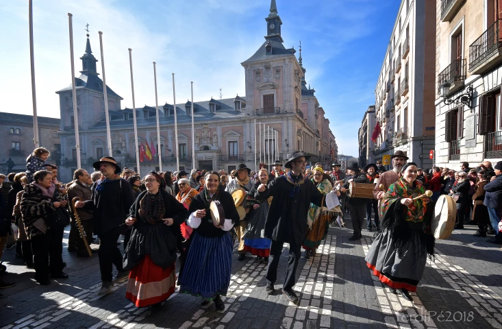 Zambombada. Ayuntamiento de Madrid