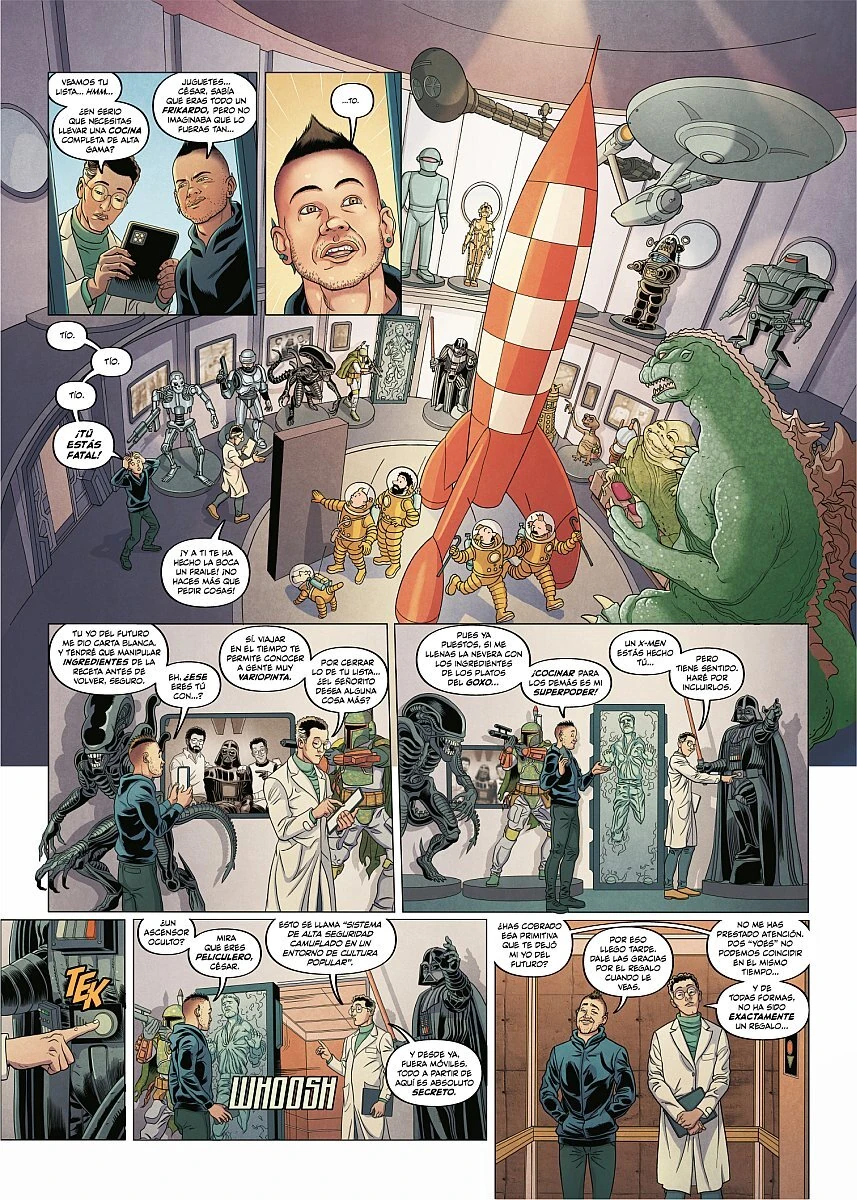 Las aventuras de Dabiz Mu&ntilde;oz. XOTime