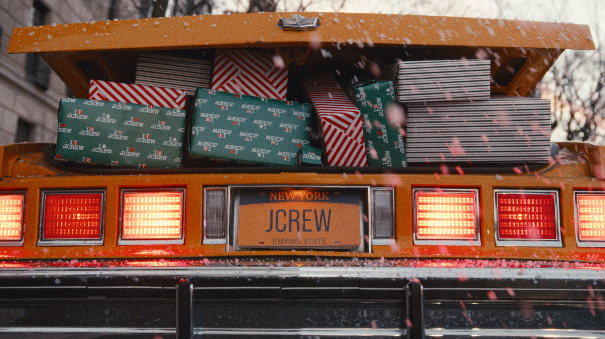 J.Crew's holiday market Is taking over the Central Park Boathouse