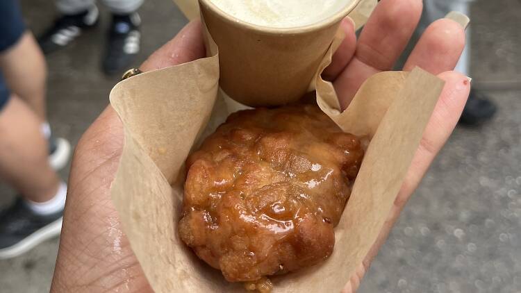 Kora Apple Fritter from Kora