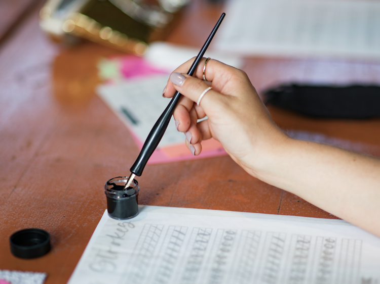 Sip & Script - Valentine’s/Galentine’s Modern Calligraphy for Beginners