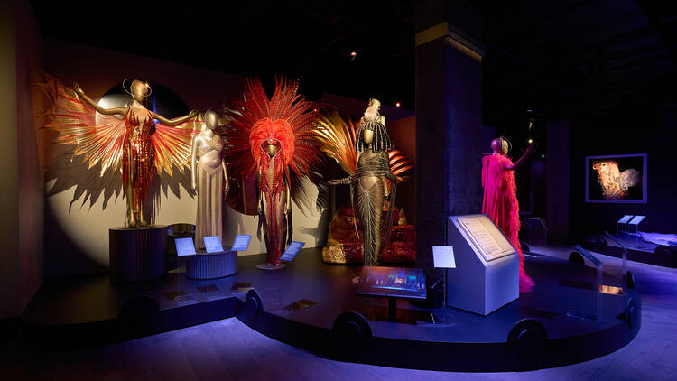 Costumes at the 'Diva' exhibition.