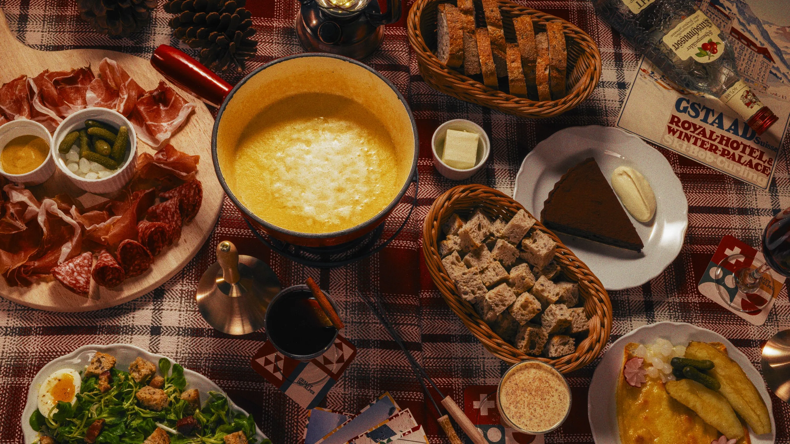 Chalet des Alpes fondue