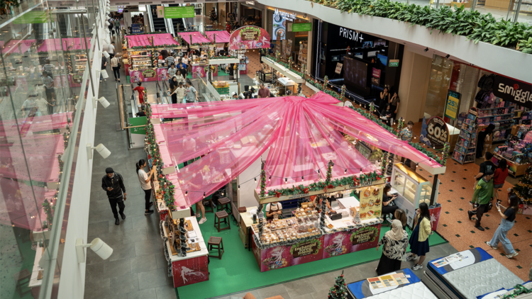 Enjoy a merry market in the West at Jurong Point's Christmas Fair