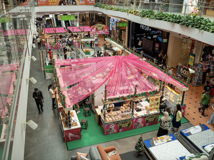 Enjoy a merry market in the West at Jurong Point's Christmas Fair