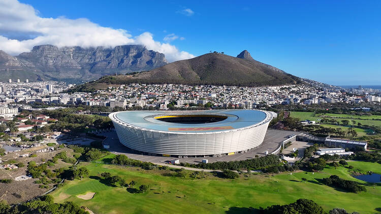Dhl Stadium At Cape Town In Western Cape South Africa. Dhl Stadium